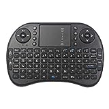 Mini Wireless Keyboard - 2.4GHz Controller with Touchpad Mouse Combo by TV xStream, Compatible with Android TV Box, IPTV, HTPC, Smart TV, PC, X-Box,etc.