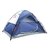 Hitorhike Camping Tent 2 Person Tent Ultralight Easy Set Up and Carry Family Tent Backpacking Tent for Camping, Hiking, Outdoor Festivals, Car Trip (2 Person Tent)