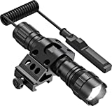 Feyachi FL11-MB Tactical Flashlight 1200 Lumen LED Weapon Light with Picatinny Rail Mount and Pressure Switch Included