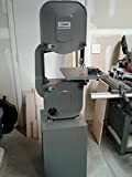 14 Inch Four Speed Woodworking Band Saw with Cast Iron Table, Blade, Miter Gauge