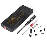 QYSY Laser Bore Sight Kit Red Boresighter for .22 to .50 Caliber Pistols Rifles Bore Sighter for Hunting