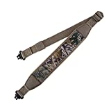 BOOSTEADY Two Point Rifle Gun Sling with Swivels,Durable Shoulder Padded Strap,Length Adjuster