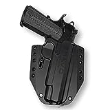 Holster for 1911 (4.25'-5') .45acp - OWB Holster for Concealed Carry / Custom fit to Your Gun - Bravo Concealment-