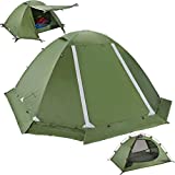 Clostnature Lightweight 2-Person Backpacking Tent - 4 Season Ultralight Waterproof Camping Tent, Large Size Easy Setup Tent for Winter, Cold Weather, Family, Outdoor, Hiking and Mountaineering