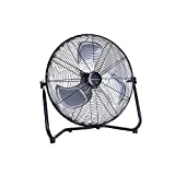 AmazonCommercial 20' High Velocity Industrial Fan, Black,