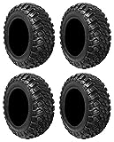 Full set of GBC Kanati Mongrel (10ply) DOT 27x9-14 and 27x11-14 ATV Tires