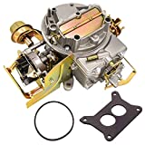 2 Barrel Carburetor Carb 2100 A800 2150 for Ford 289 302 351 Cu Jeep Engine F150 F250 F350 with Electric Choke Mounting Gasket - 302 Carburetor, 351 Carburetor 2-Barrel, 2150 Carb by Yolik