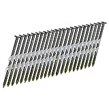 Freeman FR.113-238BRS 21 Degree .113' x 2-3/8' Plastic Collated Brite Finish Ring Shank Full Round Head Framing Nails (2000 count)