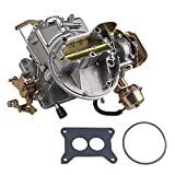 WATERWICH 2 Barrel Carburetor Carb Compatible with 2100 A800 Ford 289 302 351 Cu Jeep Engine with Electric Choke