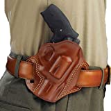 Galco Combat Master Belt Holster for 1911 3-Inch Colt, Kimber, para, Springfield (Tan, Right-Hand)