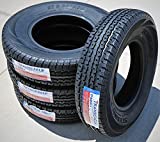 Set of 4 (FOUR) Transeagle ST Radial II Premium Trailer Radial Tires-ST225/75R15 225/75/15 225/75-15 117/112L Load Range E LRE 10-Ply BSW Black Side Wall