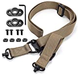 Rifle Sling Two Point Sling and Attachments Mounts Adjustable Length Tactical Slings with,Ar15 Accessories Sling