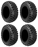 Full set of GBC Kanati Mongrel (10ply) DOT 27x9-12 and 27x11-12 ATV Tires