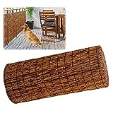 Balcony Privacy Reed Fencing Screen,Eco-Friendly Reed Fence Rolls for Backyard,3.3 feet High x 13.3 feet Long,4 feet High x 8 feet Long Bamboo Screen Panels for Garden,Villa,Plant,Landscape