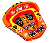 WOW World of Watersports Bingo Cockpit 1 or 2 Person Inflatable Towable Cockpit Tube for Boating, 14-1060