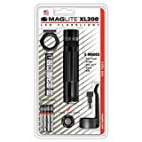 Maglite XL200 LED 3-Cell AAA Flashlight Tactical Pack, Black