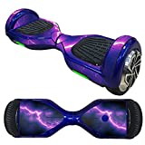 Fewear Protective Skin Decal for 6.5in Self Balancing Scooter Hoverboard 2 Wheels- Sticker for Hover Board - Skin for Self-Balancing Electric Scooter - Decal for Self Balance Mobility Longboard (J)