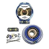 Blaupunkt AMK00 Car Audio Amplifier 0 Gauge Wiring Kit Blue