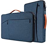 17.3 inch Laptop Briefcase Bag for HP Pavilion 17.3 Inch Laptop, HP Envy 17T, HP PROBOOK 17, Dell G7 17.3/Inspiron 17, 17.3' Lightweight Water Resistant Laptop Protective Sleeve Case, Navy Blue