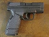 Sand Paper Pistol Grips Peel and Stick Grip Enhancements for The Springfield Armory XD MOD.2 Sub-Compact 9mm or .40 Caliber 3' Barrel