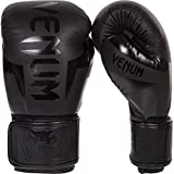 Venum Elite Boxing Gloves - Matte/Black - 10oz