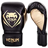 Venum Contender Boxing Gloves - Black/Gold 10oz