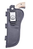 OUTBAGS USA NSC10 Nylon OWB Outside Pants Carry Holster w/ Ammo Loops. for Standard Size Revolvers w/ 6 inch Barrel. Family Owned & Operated. Made in USA
