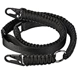CVLIFE Two Point Sling 550 Paracord Traditional Sling Adjustable Strap with Eagle Hook