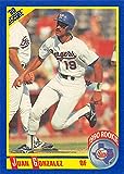 Juan Gonzalez baseball card (Texas Rangers, OF) 1990 Score Rookie #637