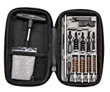 Smith & Wesson M&P Compact Pistol Cleaning Kit for .22 9mm .357 .38 .40 10mm and .45 Caliber Handguns, Black