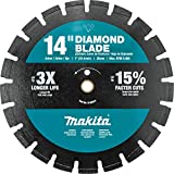 Makita B-69674 14' Diamond Blade, Segmented, Dual Purpose