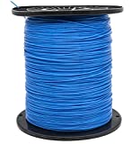 KAKO Commercial Grade Round .065-Inch Nylon String Lawn Trimmer Line,Weed Wacker Eater String .065' Trimmer Line for String Trimmer 5-Pound, 0.065'-3000ft Length String Trimmer Line in Spool（Blue）