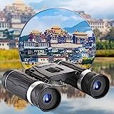 HD Binoculars, 200 X 22 Zoom Low-Light Night Vision Travel Folding Telescope, Travel Folding Telescope Bag, for Watching Travel Viewing Outdoor