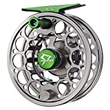 Piscifun Sword Fly Fishing Reel with CNC-machined Aluminum Alloy Body and Spool, Light Weight and Corrosion Resistance Design 5/6 Gunmetal