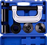 Heavy Duty Ball Joint Press & U Joint Removal Tool Kit with 4x4 Adapters, for Most 2WD and 4WD Cars and Light Trucks (BL)