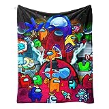 Cartoon Blanket Game Throw Ultra-Soft Flannel Christmas Blanket Comfortable Blankets Sherpa for Couch Sofa 40X50