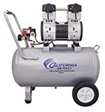 California Air Tools 15020C-22060 Ultra Quiet and Oil-Free 2.0 HP 15.0-Gallon Steel Tank Air Compressor
