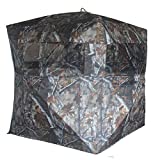 THUNDERBAY SPUR Collector 2 Person Hunting Blind, Portable Ground Blind with Silent Sliding Window