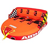 Airhead Great Big Mable, 1-4 Rider Towable Tube for Boating