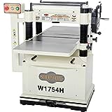 Shop Fox W1754H 20' Planer with Built-in Mobile Base and Helical Cutterhead