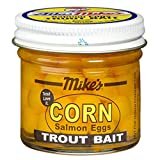 Atlas Mike's Corn Salmon Fishing Bait Eggs, Yellow, 1.1-Ounce