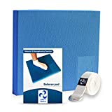 Physical Therapists Recommended Foam Balance Pad - FREE Stretching Strap & BONUS eBook | Balance Pads for PT Rehab & Ankle Recovery, Lower Back/Knee Pain | Wobble Board Cushion for Strength