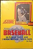SCORE 1990 Baseball Wax Box