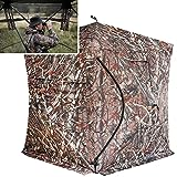 RODANNY Hunting Blind, 270 Degree See-Through Ground Blind 2-3 Person, Pop-Up & Portable Durable Hunting Blind with Carry Bag, for Deer & Turkey Hunting