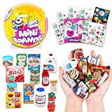 Zuru 5 Surprise Mini Brands Series 2 Mystery Set - Surprise Mini Food Toys Mystery Bundle with Pikmi Pops Stickers and More (Collectible Food Toys)