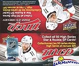 2022/23 Upper Deck MVP NHL Hockey MASSIVE Factory Sealed Retail Box with 36 Packs & 216 Cards! Includes (3) Silver Script Parallels & (9) High Series & RC Short Prints! Brand New & Loaded! WOWZZER!